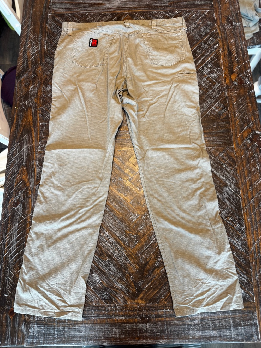Wrangler Riggs Ripstop Work Pants - Tan - Picture 12 of 14